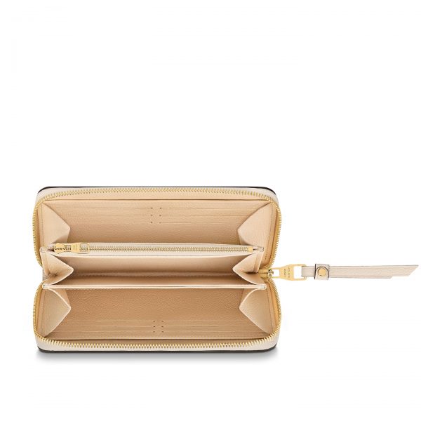 Louis Vuitton Cream M82212 Zippy Wallet