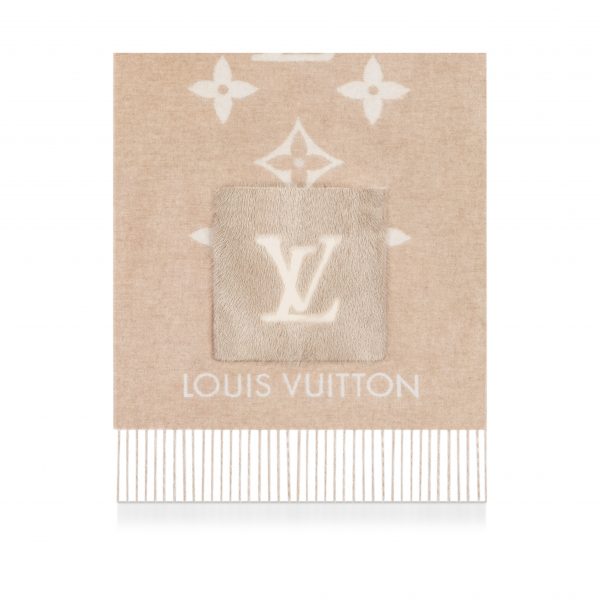 Louis Vuitton M74354 Cold Reykjavik Beige Scarf