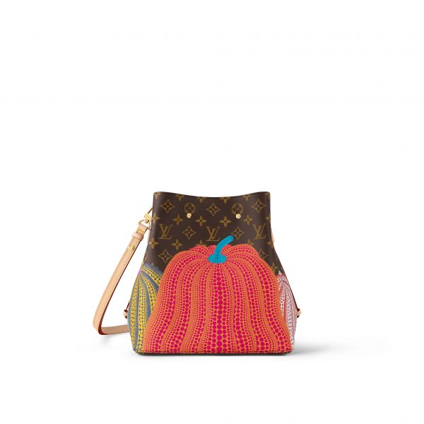 Louis Vuitton M46473 LV x YK Pumpkin Prin Néonoé MM