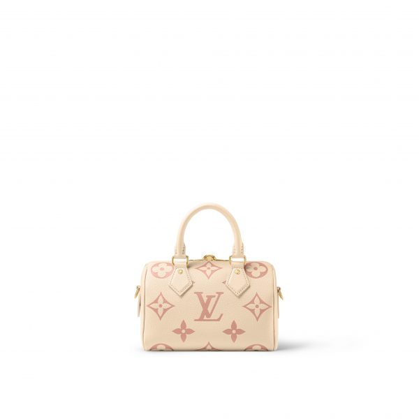 Louis Vuitton M46397 Speedy Bandoulière 20 Bicolor Monogram Empreinte Leather