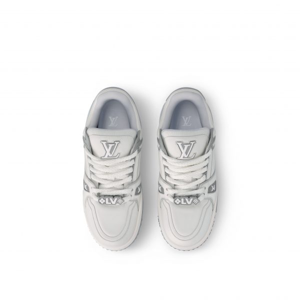 Louis Vuitton LV Trainer Maxi Sneaker Gray 1ACPPP