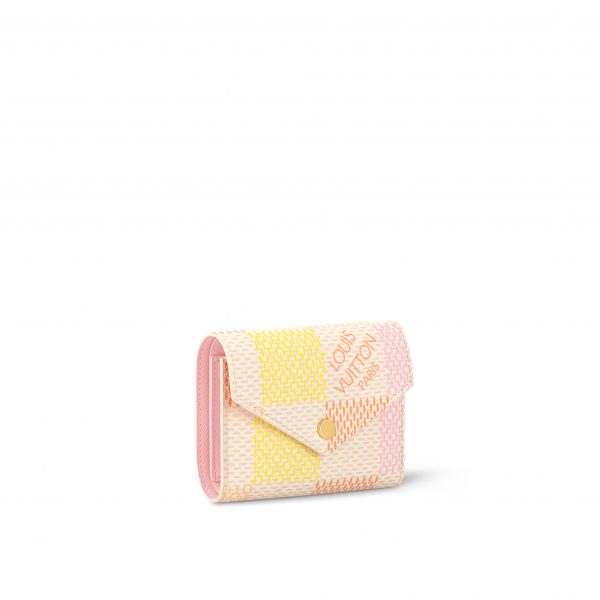 Louis Vuitton N40638 Victorine Wallet Peach Pink