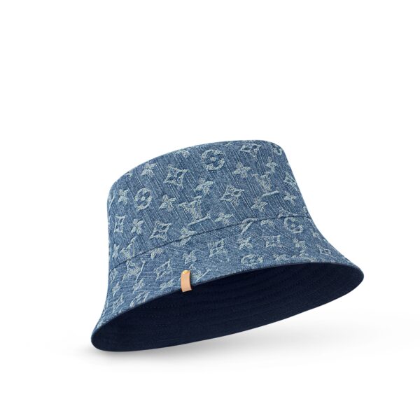 Louis Vuitton M7951M Denim Bucket Hat Blue