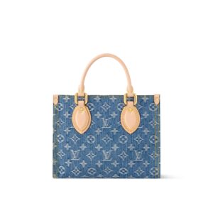 Louis Vuitton M14633 OnTheGo PM Denim Blue